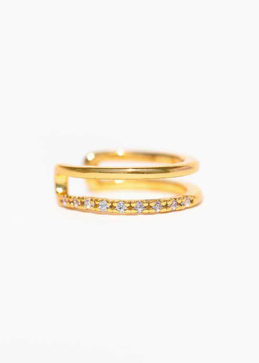 Golden Moments Ear Cuff - Gold