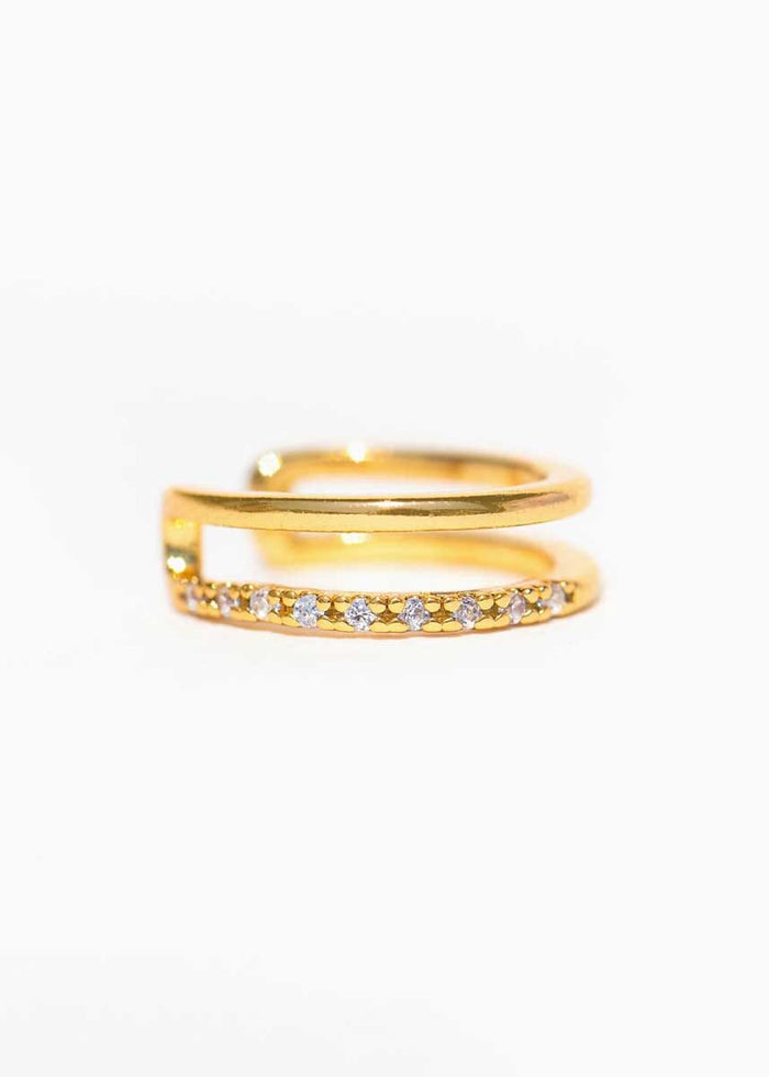 Golden Moments Ear Cuff - Gold