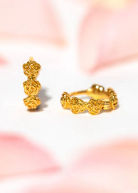 Dolce Vita Rose Hoops - Gold