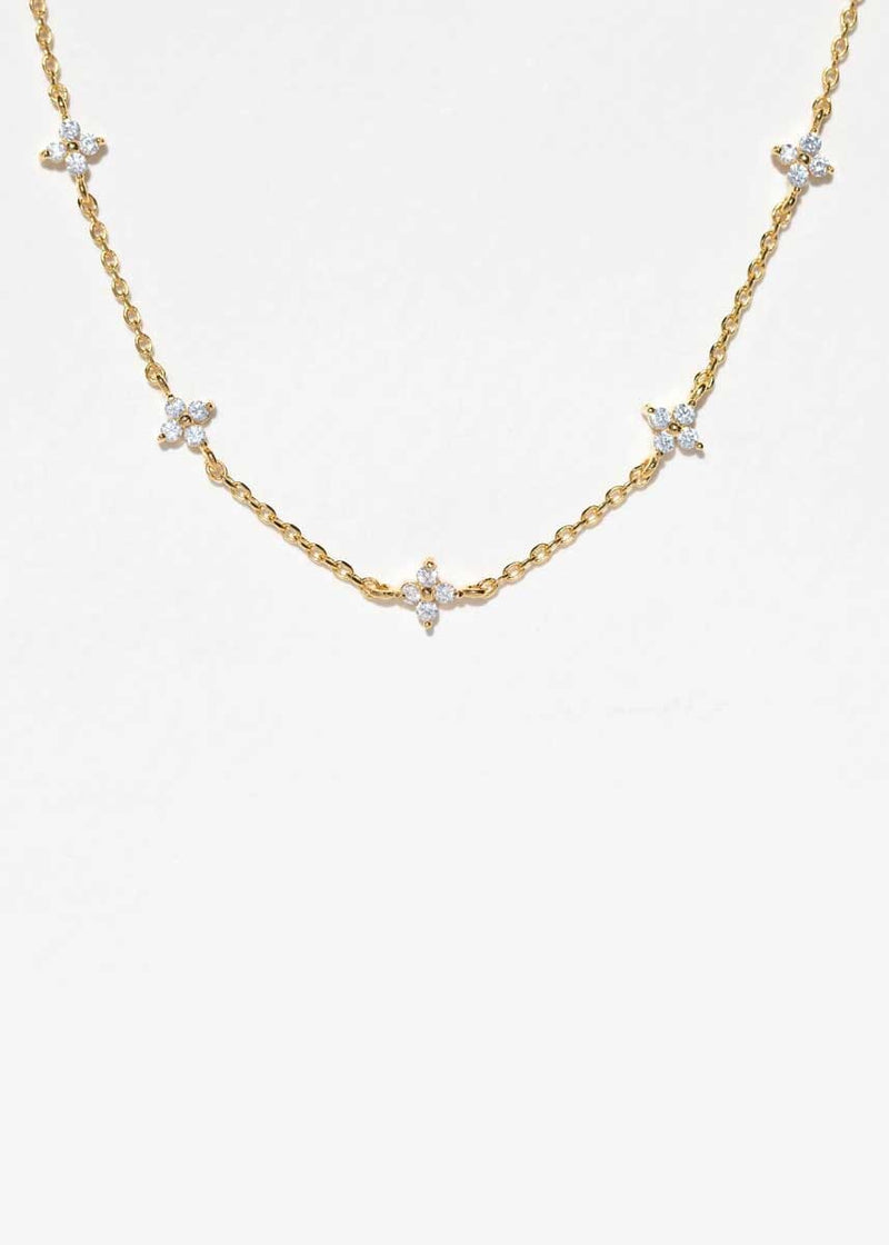 Shimmer Blossom Necklace