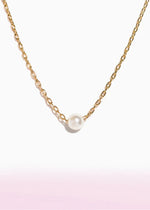 Pearl Essence Necklace - Gold