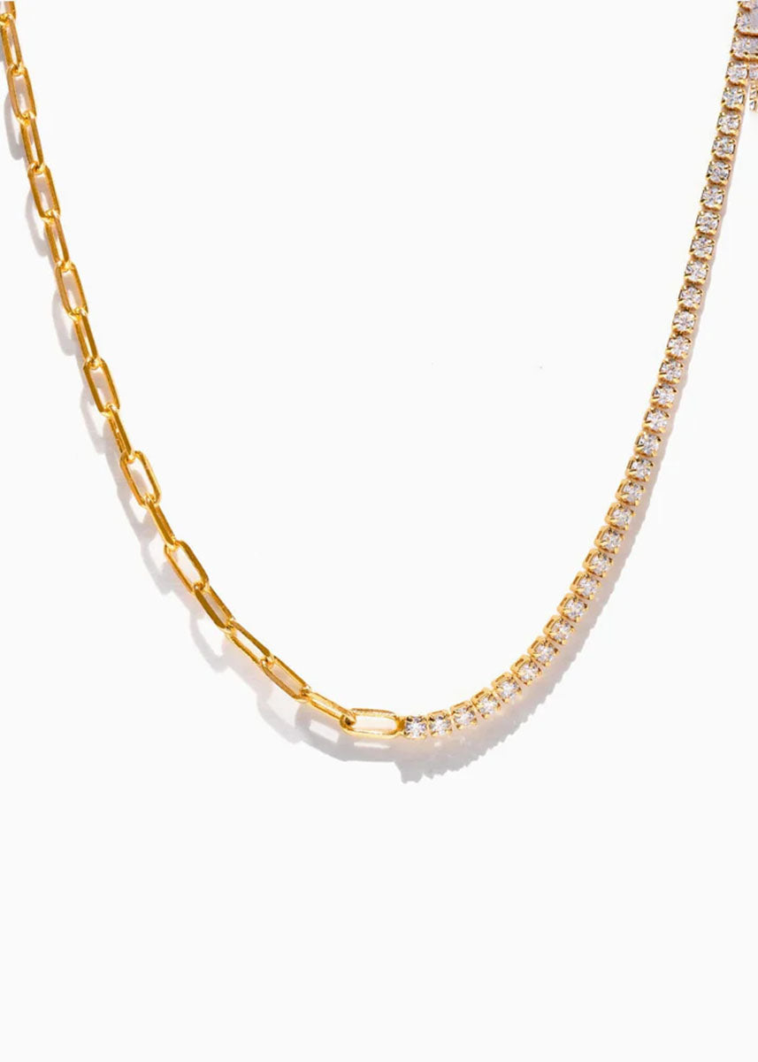 Two Of A Kind Necklace - Gold