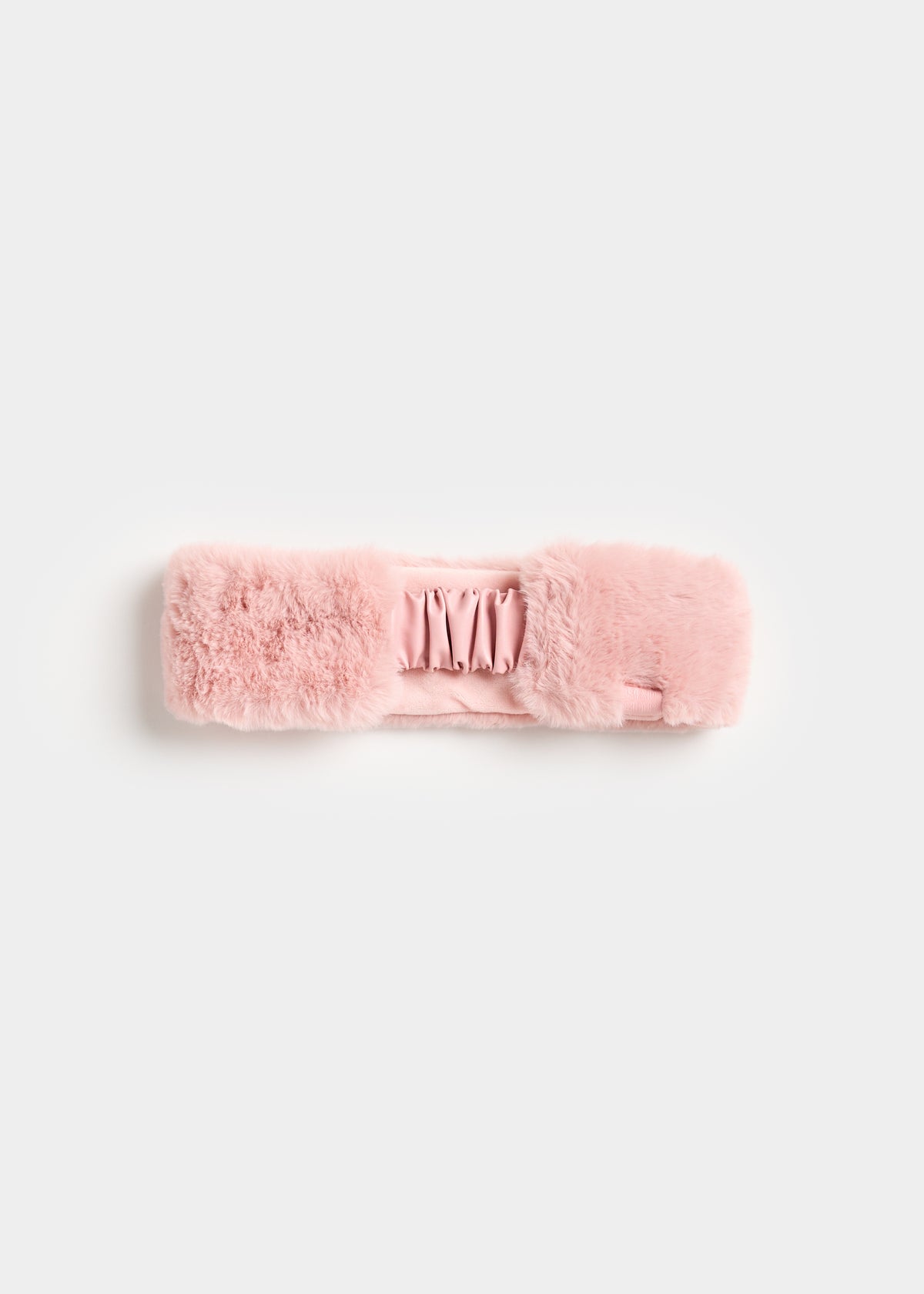 MAD HTR Faux Fur Headband - Blush