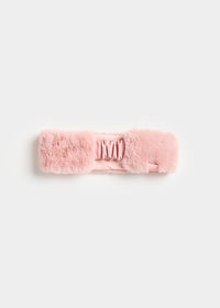MAD HTR Faux Fur Headband - Blush