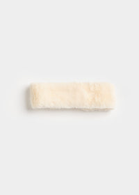 MAD HTR Faux Fur Headband - Ivory