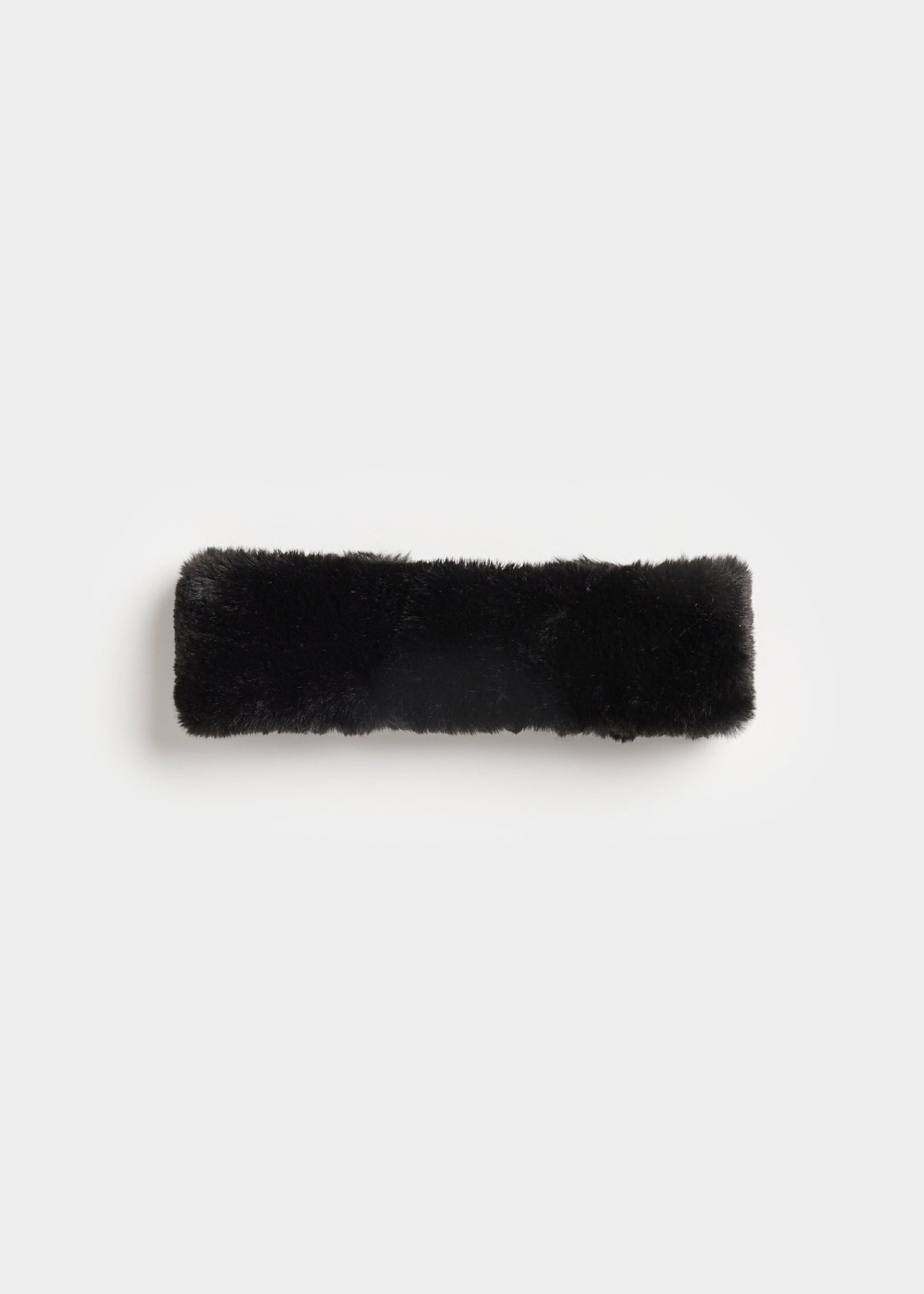 MAD HTR Faux Fur Headband - Black