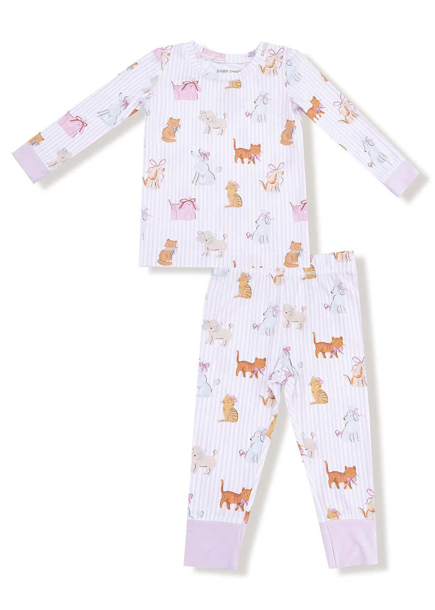 2-Piece L/S Pajama Set - Fancy Pets