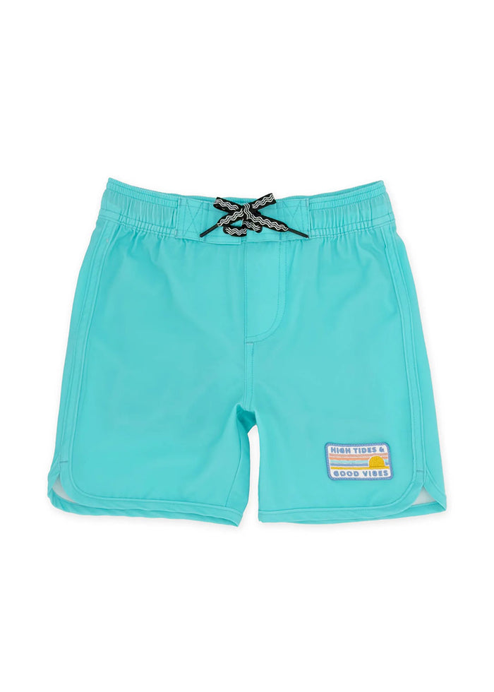 Scallop Boardshort - Ocean Blue