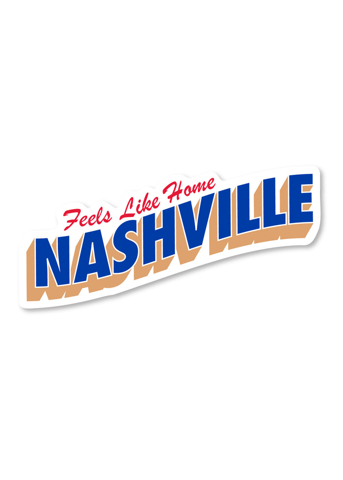 Feels Like Home Sticker - Nashville
