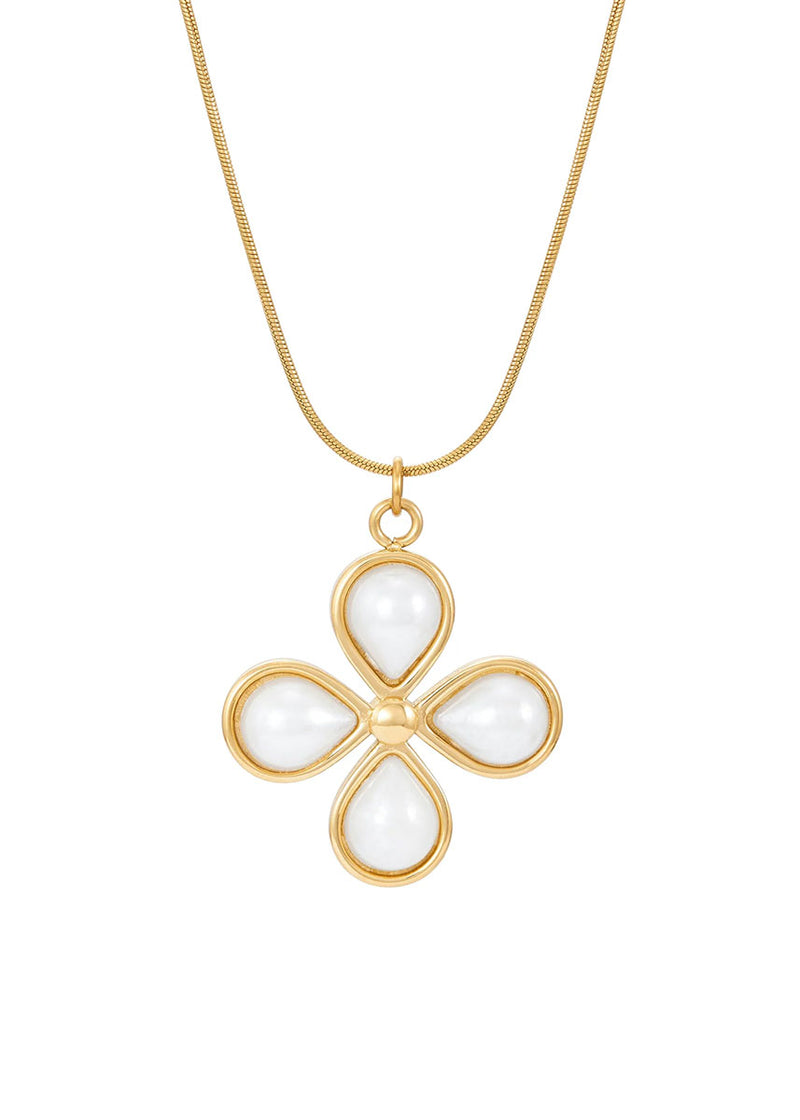 Fleur Necklace - Gold