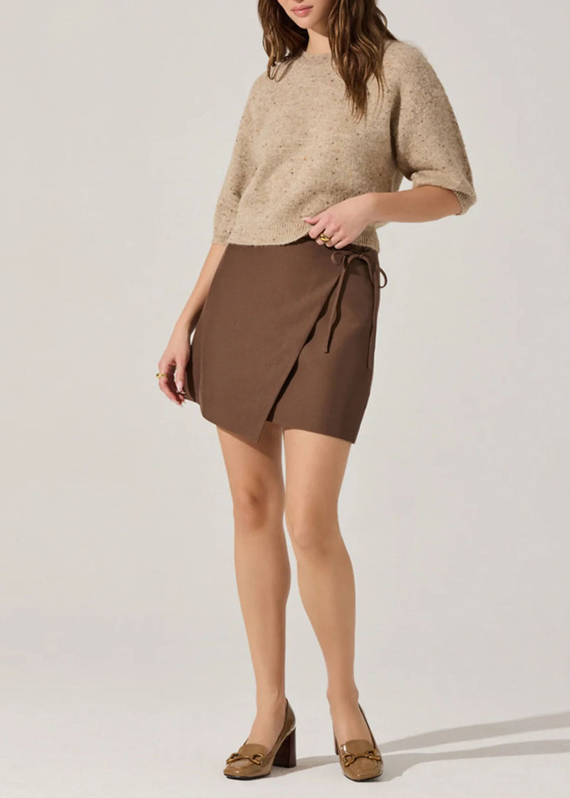Ashvi Skirt - Brown