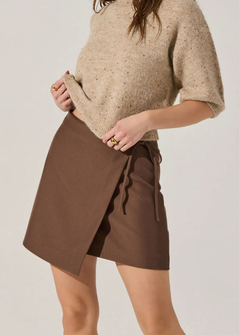 Ashvi Skirt - Brown