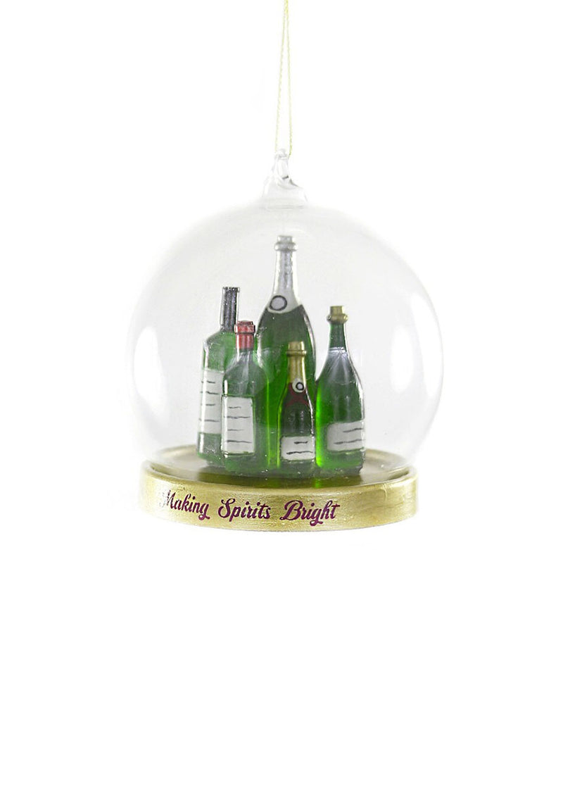 Making Spirits Bright Globe Ornament