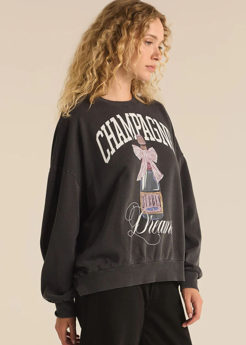 Dreams Sunday Sweatshirt - Black Sand