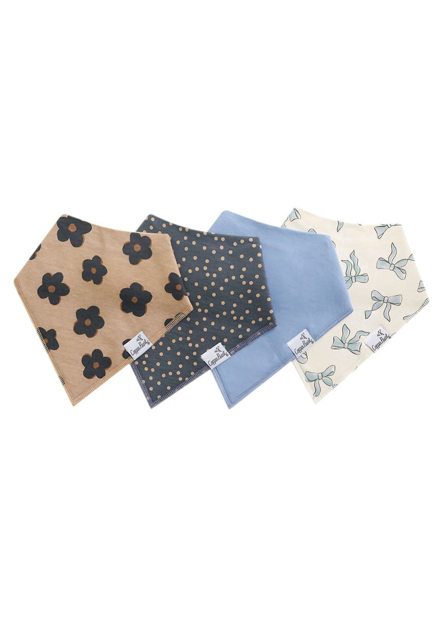 Gemma Bandana Bib Set - 4-Pack