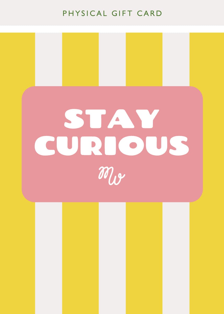 Physical Mini Wonder Gift Card