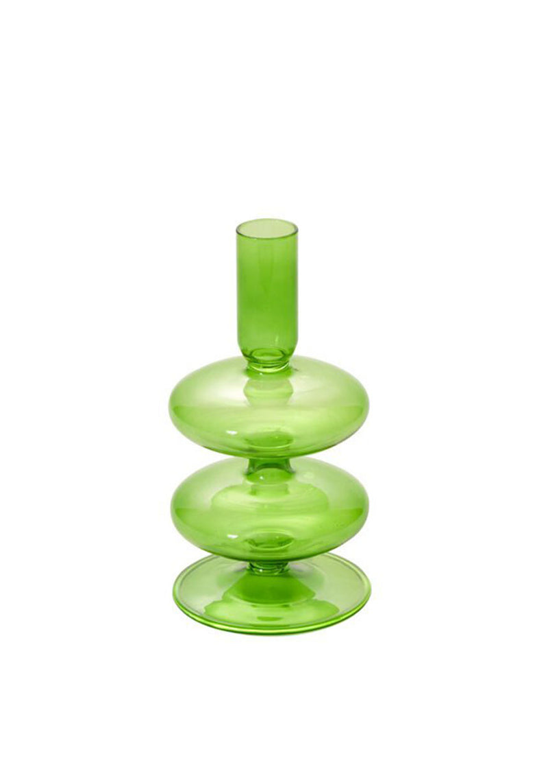 Wizard Candlestick Holder - Small Green