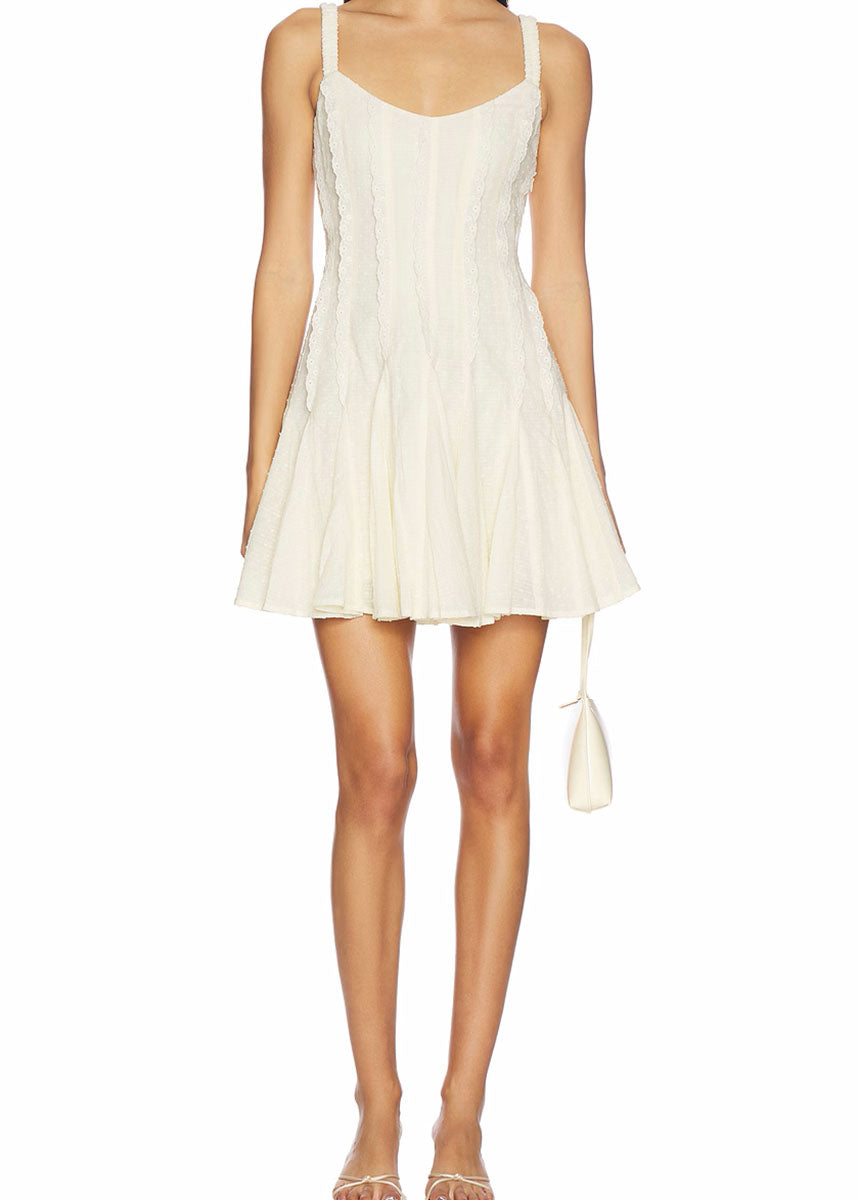 Eula Mini Dress - Ivory