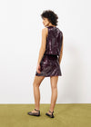 Angeline Sequin Tank - Bordeaux