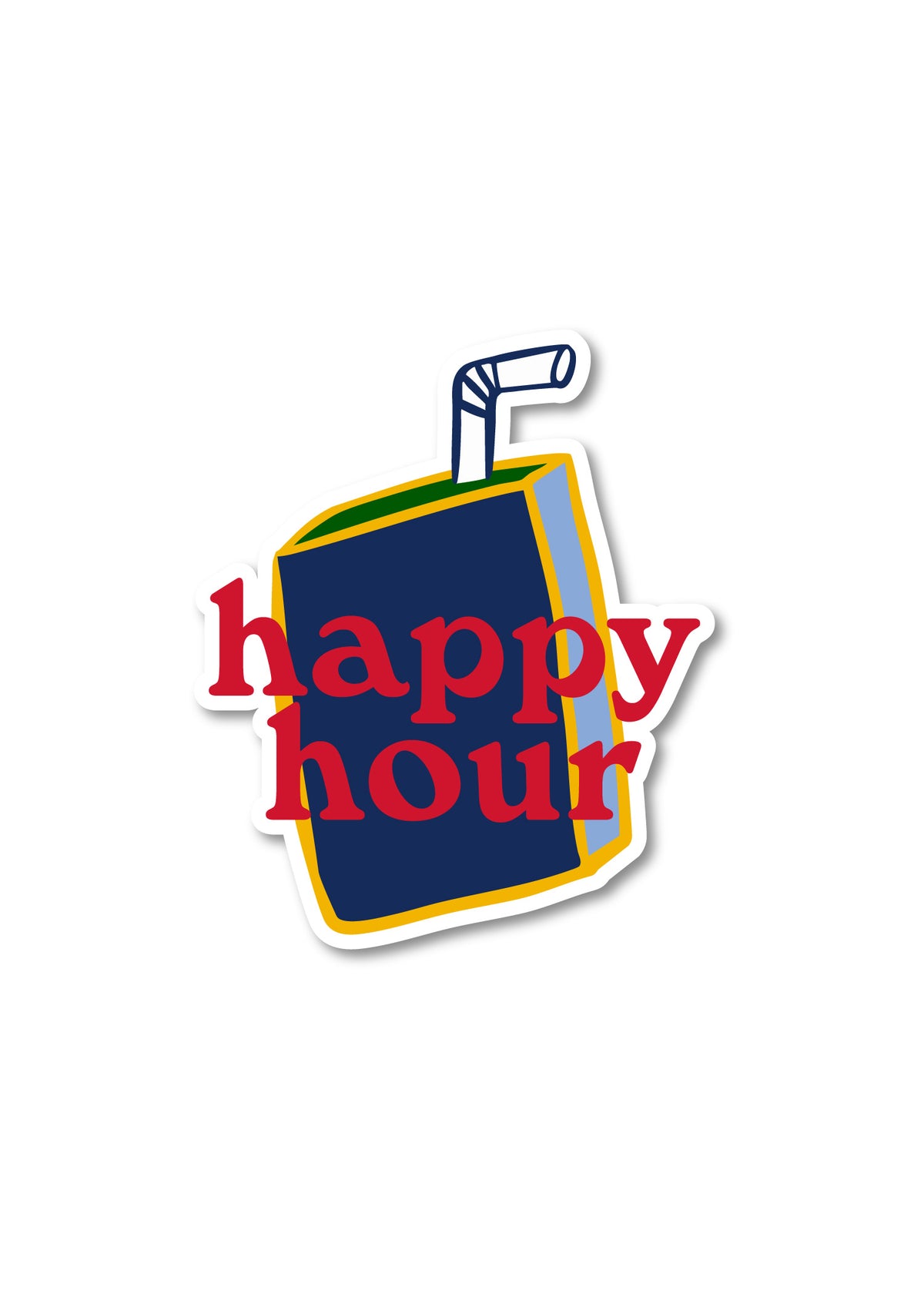 Happy Hour Sticker