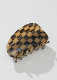 Harvest Checkered Claw Clip