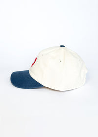 Toddler Chi Heart Icon Hat - Ivory & Breaker Blue