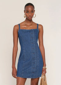 Gabrielle Mini Dress - Sea