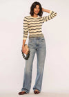 Tallie Sweater - Ivory Stripe