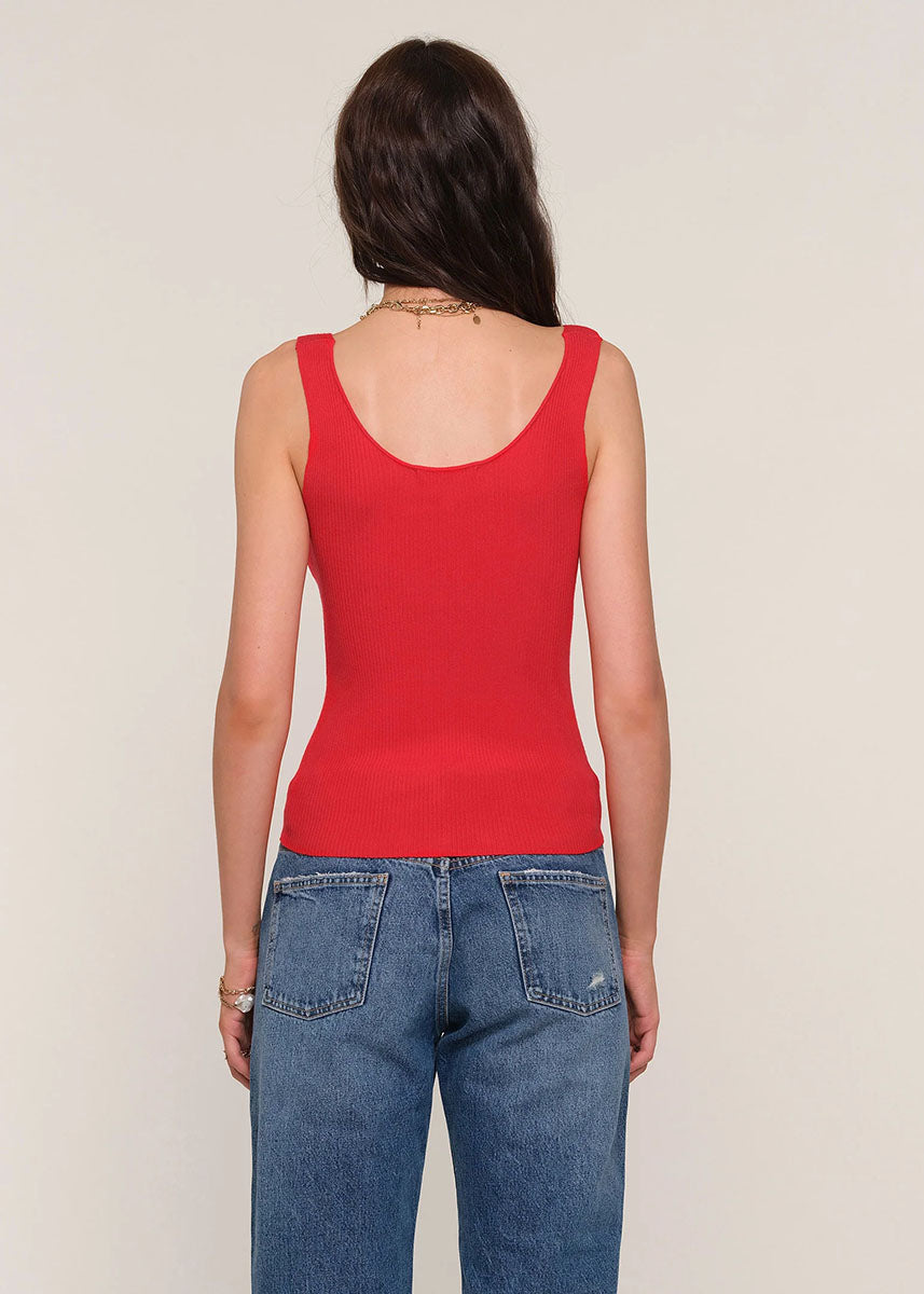 Janina Top - Scarlet