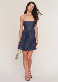 Jodie Mini Dress - Indigo