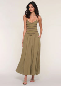 Mia Dress - Olive
