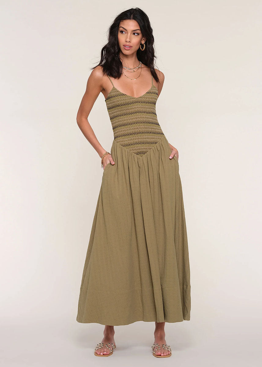 Mia Dress - Olive