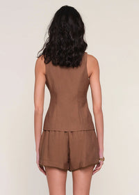 Campari Vest - Mocha