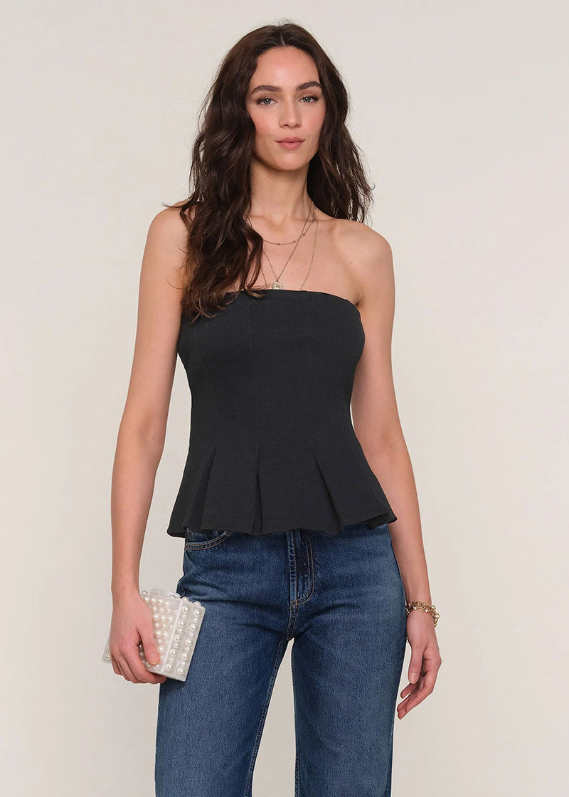 Jolyne Strapless Top - Black