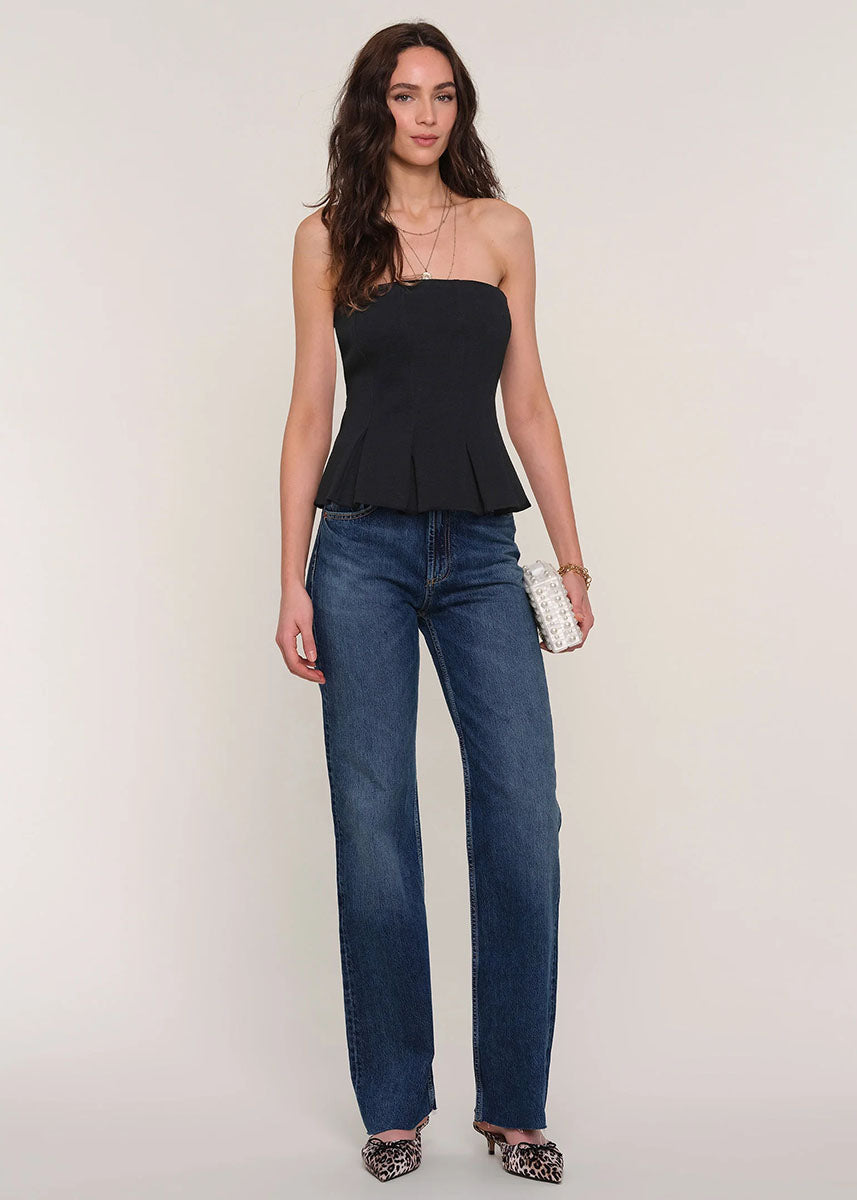 Jolyne Strapless Top - Black