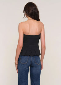 Jolyne Strapless Top - Black