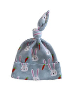 Organic Waffle Knot Beanie - Brother Bunny