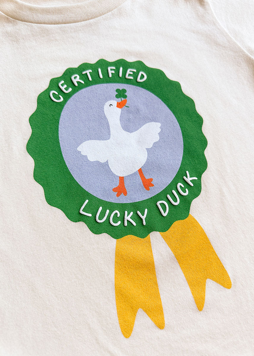 Certified Lucky Duck Toddler Tee