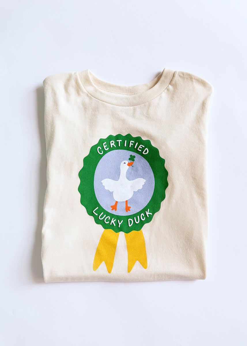 Certified Lucky Duck Toddler Tee