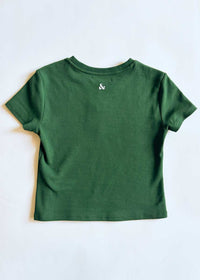 Chi Clover Beaded Baby Tee