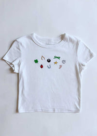 Lucky Icons Baby Tee