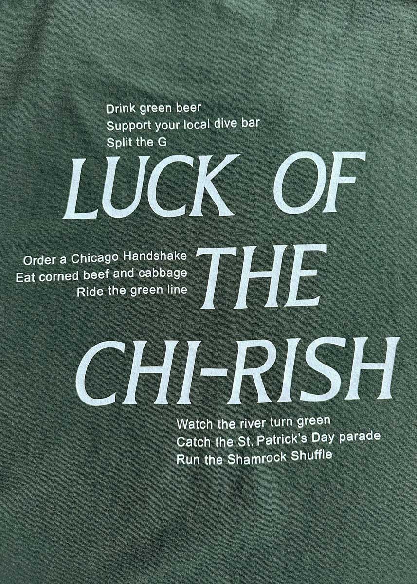 Luck of the Chi-rish Oversized Tee