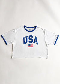 USA Ringer Tee