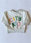 City Kid Sweatshirt - Ash Grey Multi