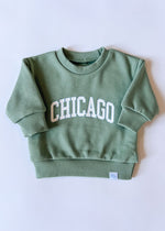 Chicago Collegiate Sweatsuit Set - Sage