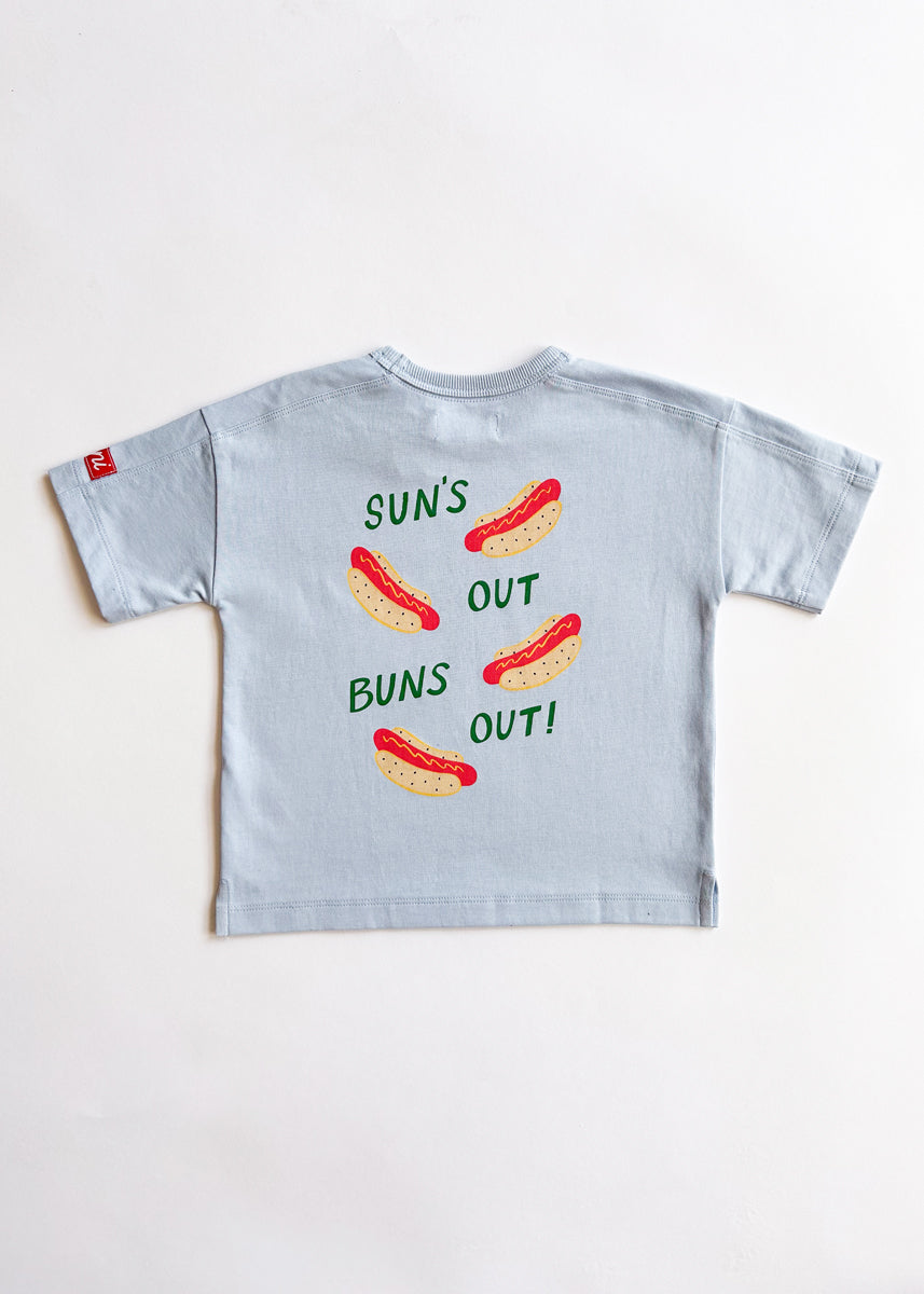 Sun's Out Buns Out Oversized Tee