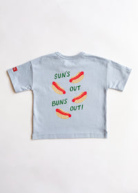 Sun's Out Buns Out Oversized Tee