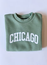 Chicago Collegiate Sweatsuit Set - Sage