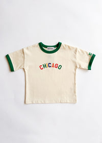 Sweet Home Chicago Oversized Ringer Tee