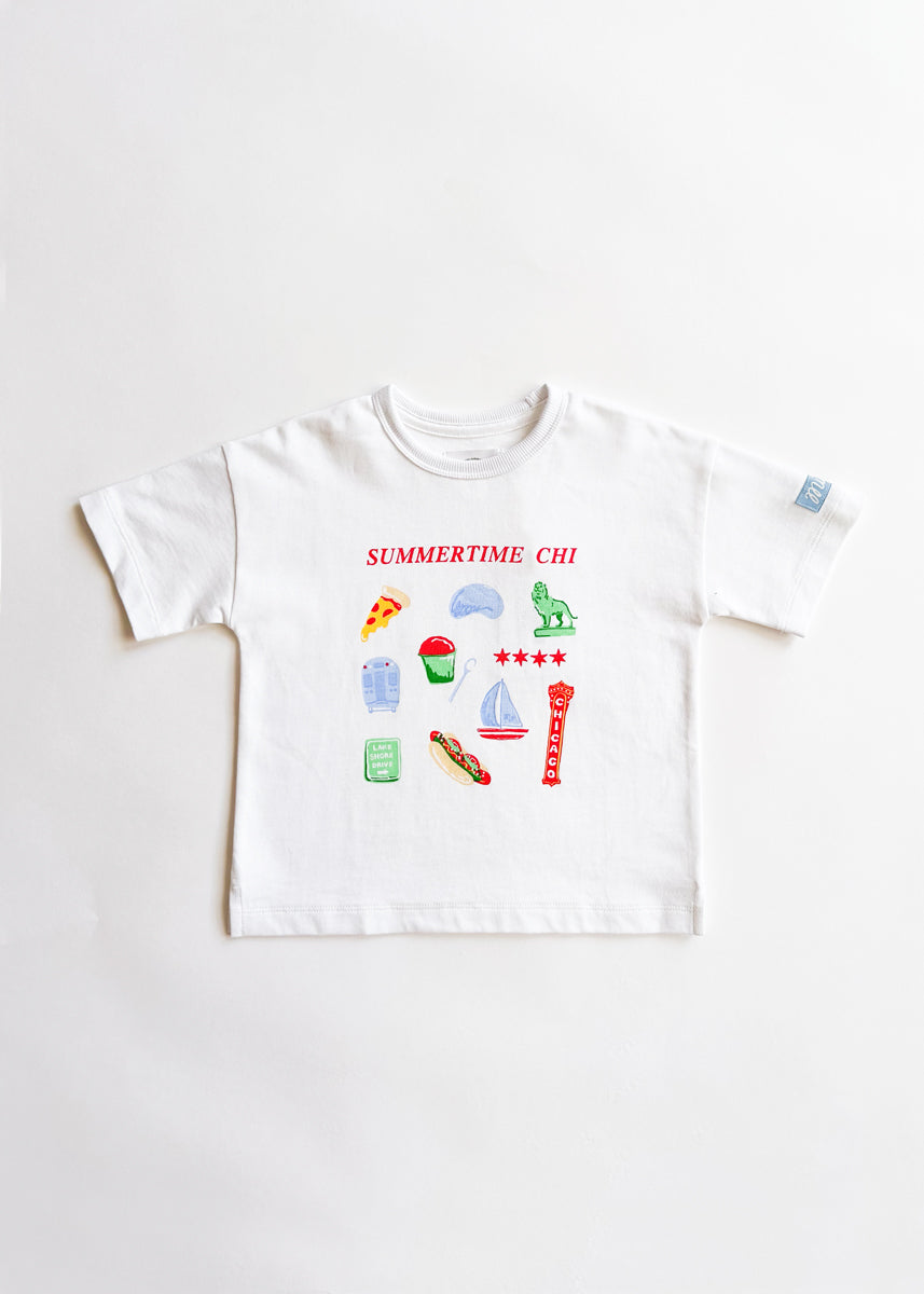 Summertime Chi Icons Oversized Tee